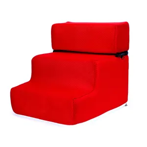 Спальная кровать для домашних животных, лестница, 23 ступени, съемный нескользящий пандус, скалолазание, моющаяся Съемная кровать для собак, лестница для кошек, собак, пандус, принадлежности для щенков