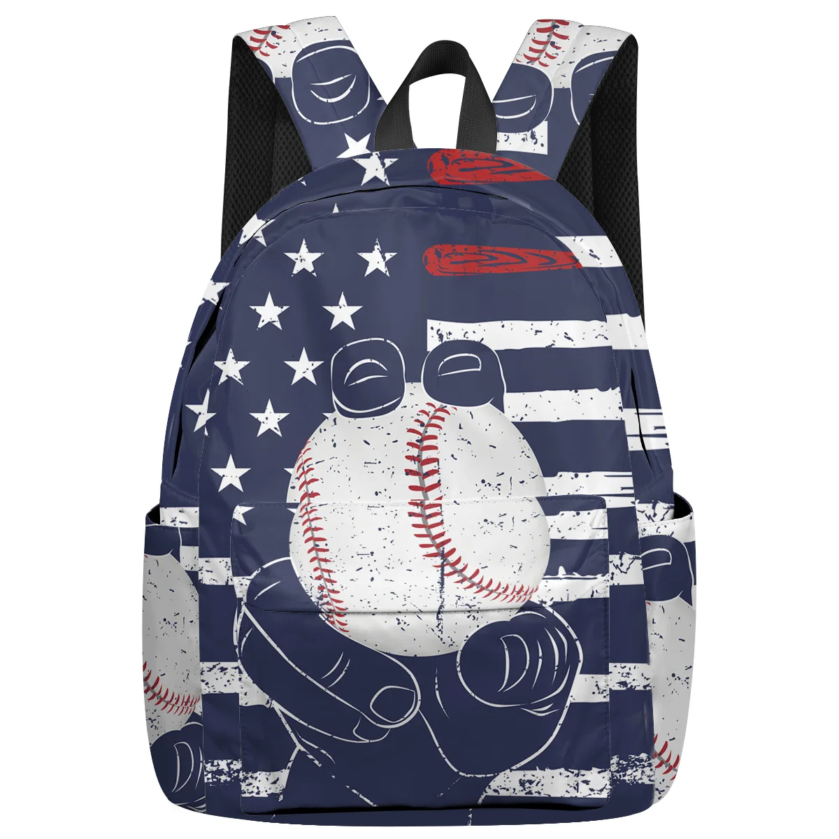 Американский флаг бейсбол спортивный гандбол рюкзак для подростков дорожные