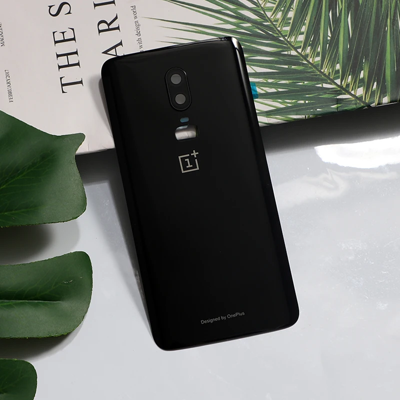 Oneplus6 Стекло сзади Корпус Чехол для мобильного телефона Oneplus 6 One Plus задняя дверь