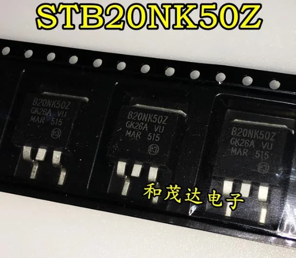 

New original STB20NK50Z TO-263 20pcs/lot