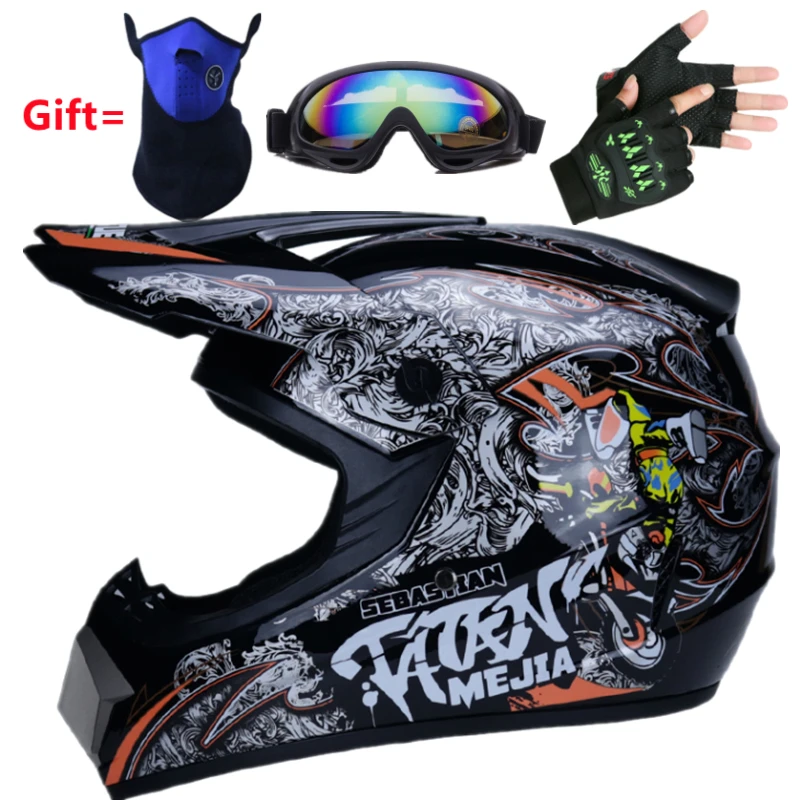 Шлем мотоциклетный Универсальный Унисекс защитный шлем для езды на мотоцикле