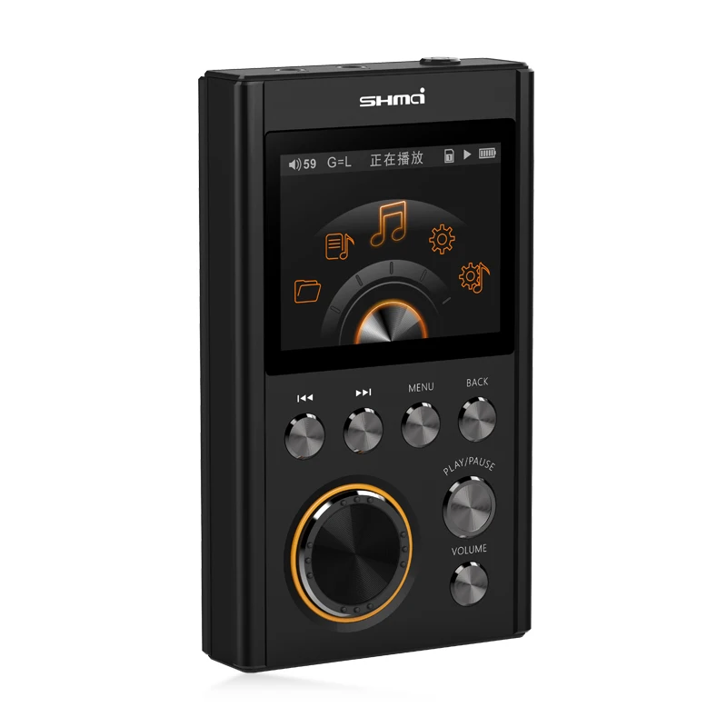 Shmci C5S Bluetooth 4,2 профессиональный высококачественный Hi-Fi спорт 50Hr долгое время FM-радио рекордер Видео картинка MP4 музыкальный плеер - изображение