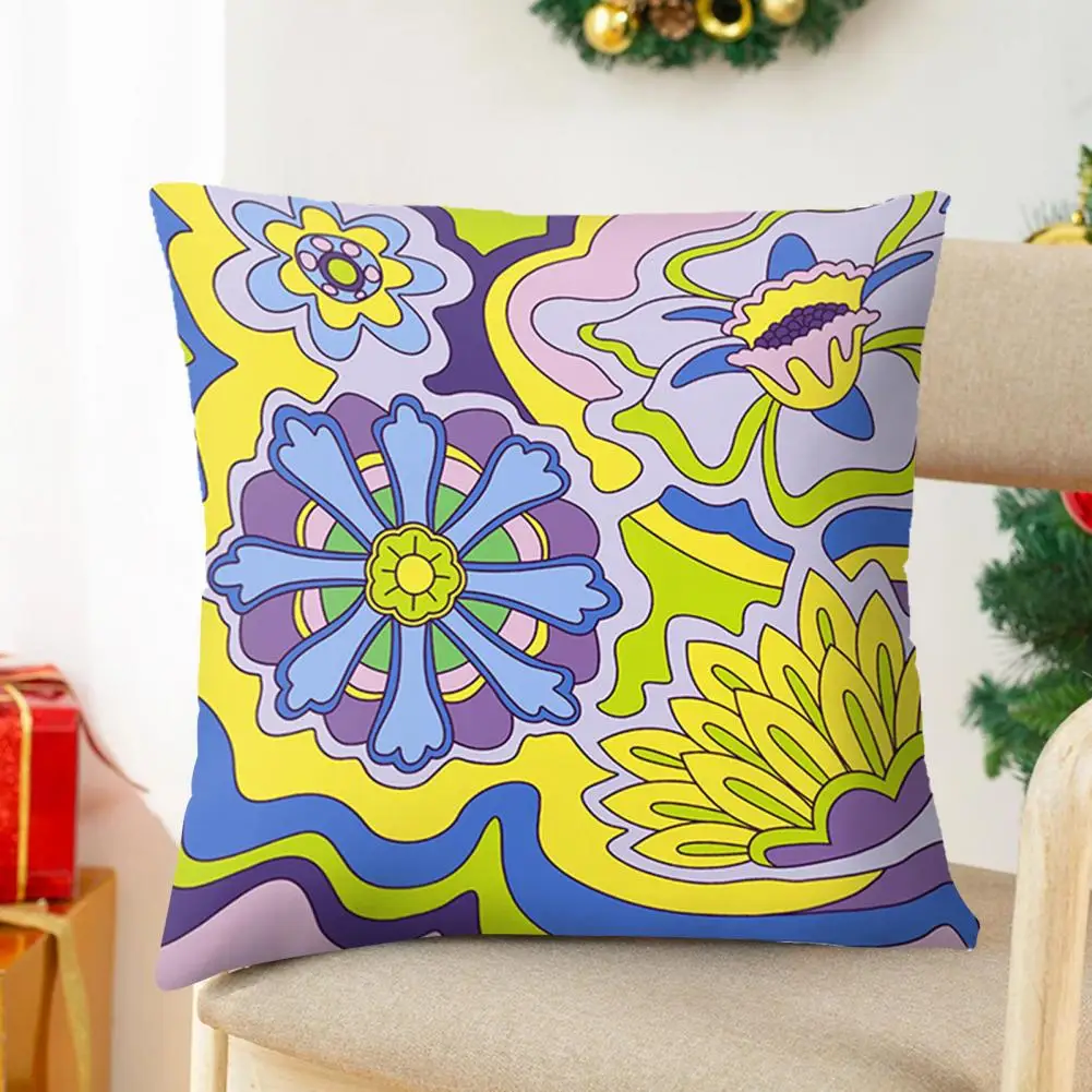 Новинка чехол для подушки Портативный Гибкий изысканный с принтом