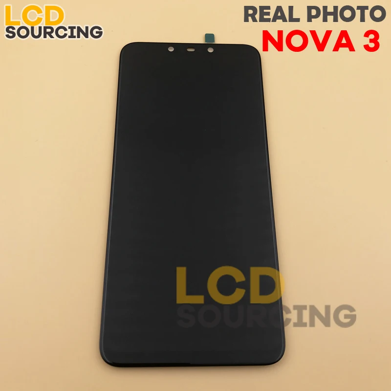 6," для huawei Nova 3 lcd PAR LX1 сенсорный экран панель дигитайзер сборка Рамка для Nova 3i дисплей Замена INE-LX2