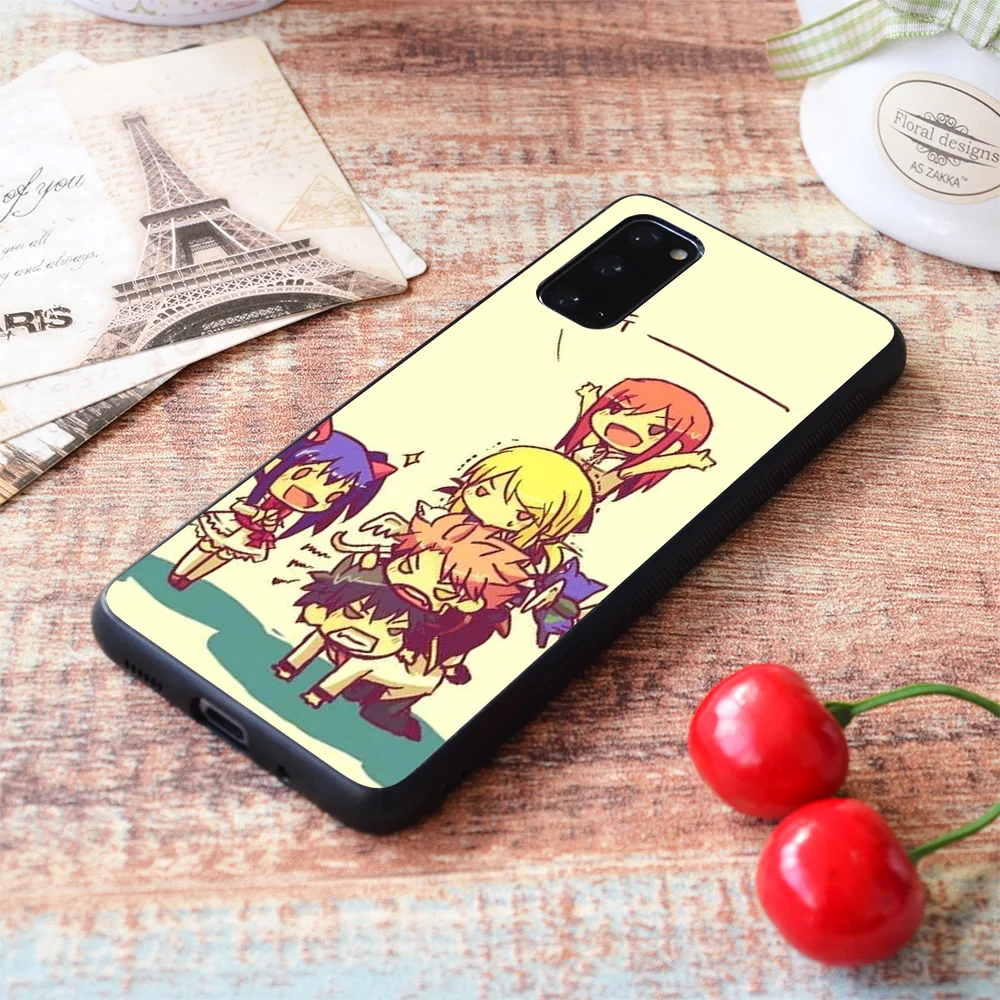

For Samsung Galaxy Chibi Fairy Tail Soft TPU border Samsung Galaxy Case