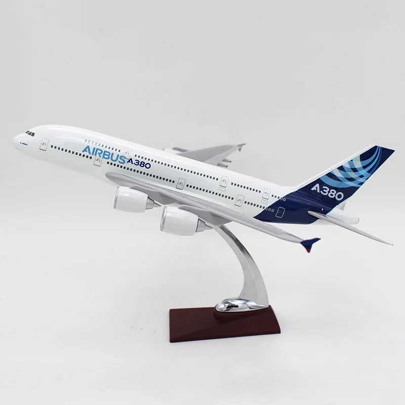 

Воздушный гигант A380, оригинальный прототип самолета, статическая модель самолета, декоративная модель самолета, литые игрушечные летательные аппараты, 36 см