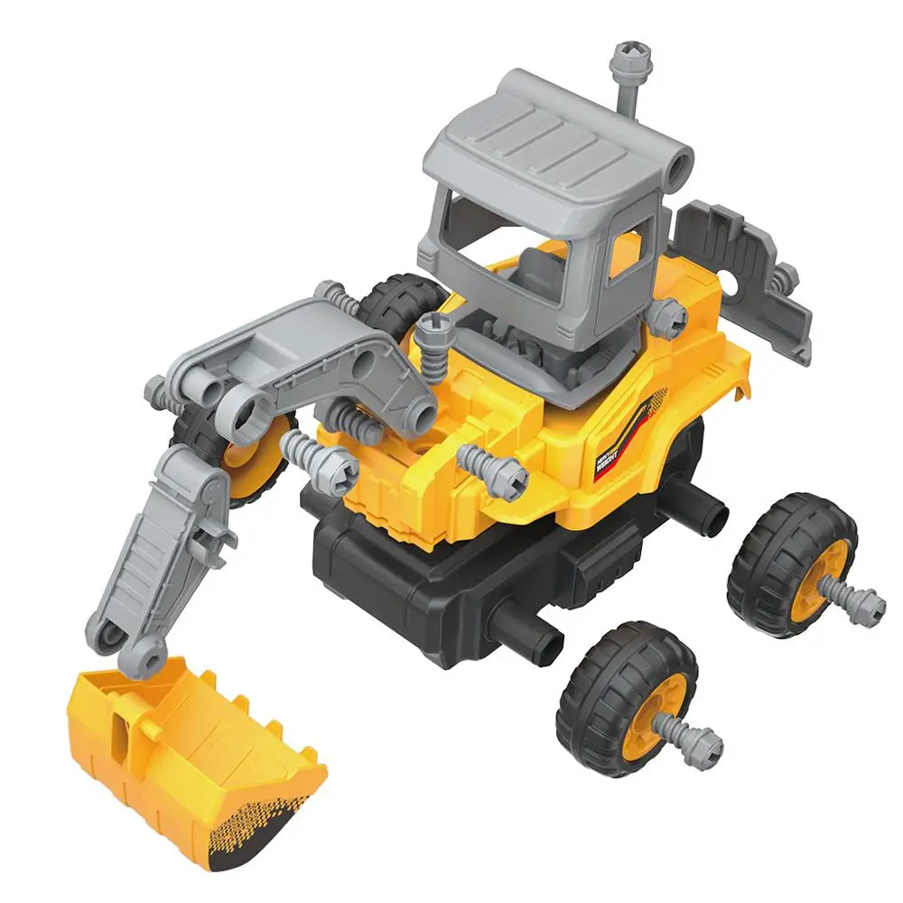 Головоломка сделай сам 2 4 ГГц канальный экскаватор на радиоуправлении