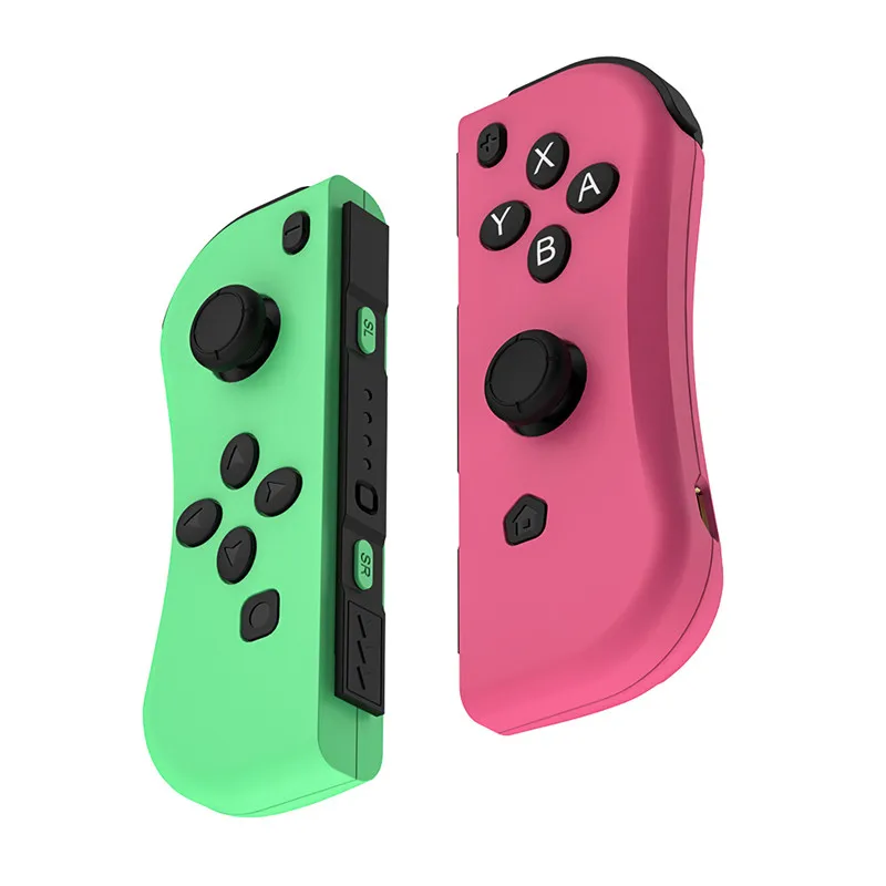 green pink Для Joy-con nintendo Switch геймпады беспроводной игровой контроллер Джойстик ДЖОЙСТИК Джойстик аксессуары для контроллера - Цвет: green pink