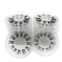 1box segmented eyelashes natural individual bundles eyelash extension professional 3d volume faux lashes eye lashes extension