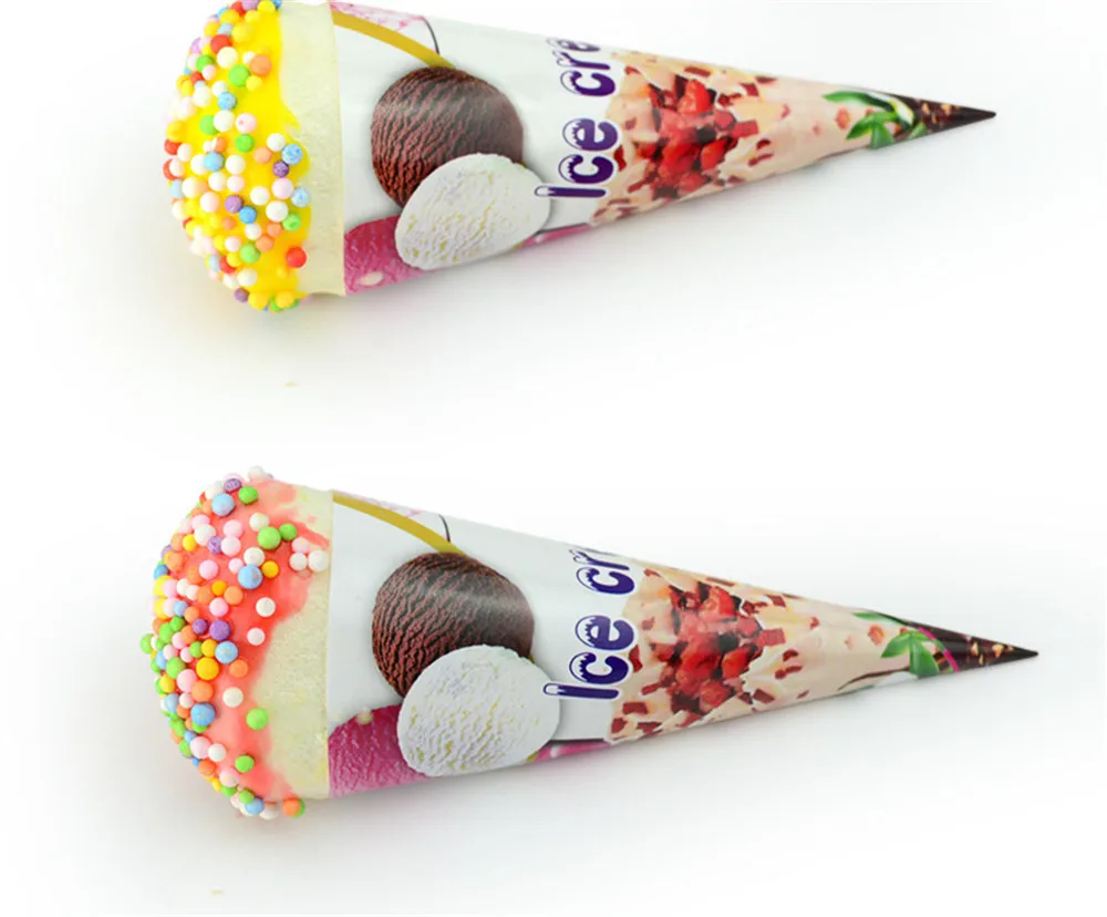 

Display Bread Squishy Toys Slow Rising Cream Scented Decompression Soft Decoration Simulated ice cream Toys zabawki dla dzieci