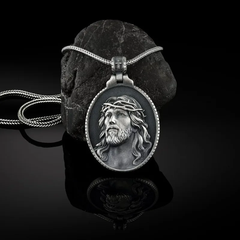 Новое поступление 2021 модная цепочка на шею подвеска с изображением Иисуса Христа