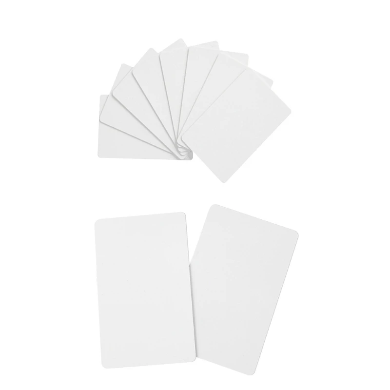 

1 Set of 200 Pieces 215 NFC Card Chip Tag Waterproof Durable Blank White PVC Cards Enabled Mobile Phones and Devices