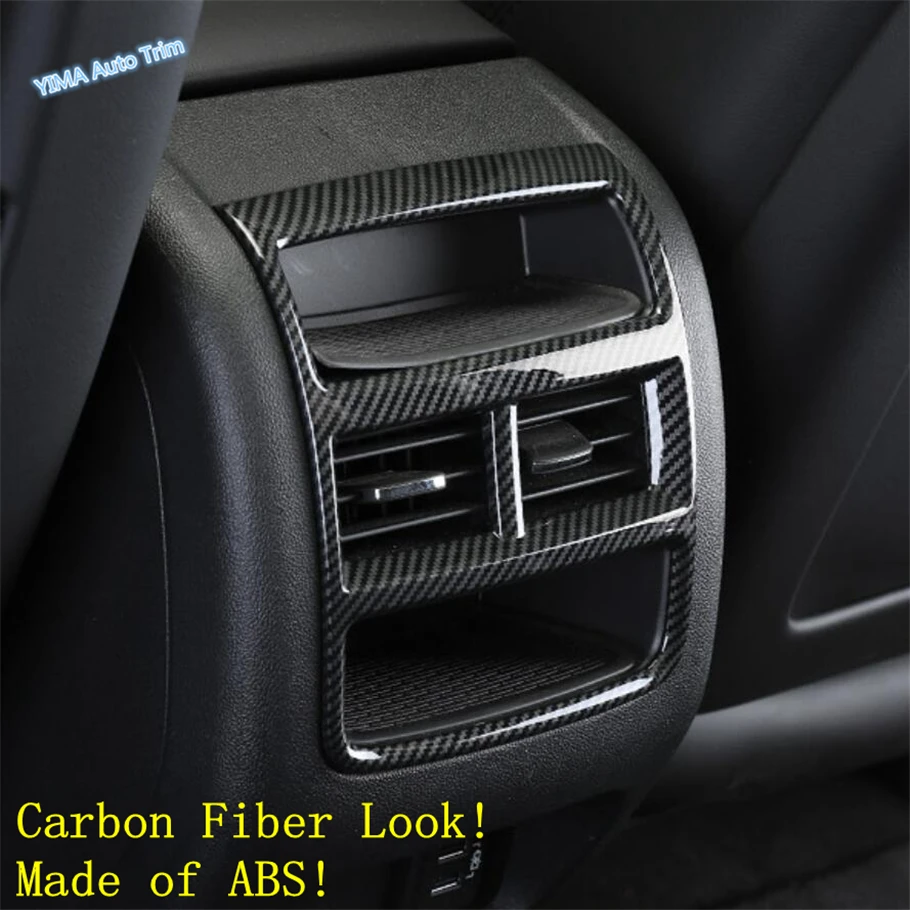 

Lapetus Rear Armrest Box Air Conditioning AC Outlet Vent Cover Frame Trim 1 Pcs / 2 Model Fit For Cadillac XT5 2016 - 2020