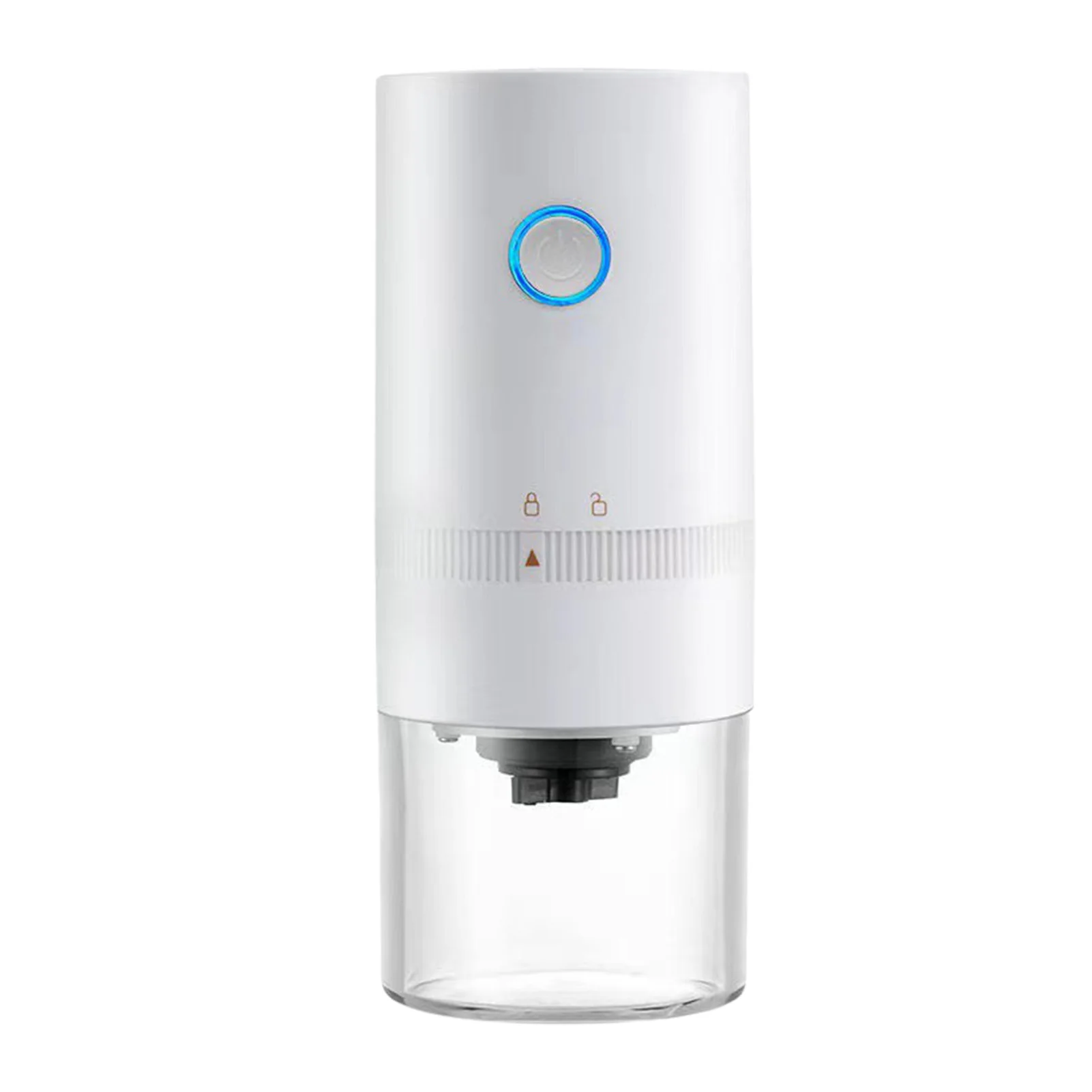 

White Burr Coffee Grinder 13w Automatic Coffee Grinder W/Manual ABS Electric Black White Spice Grinder With Adjustable Grind Set