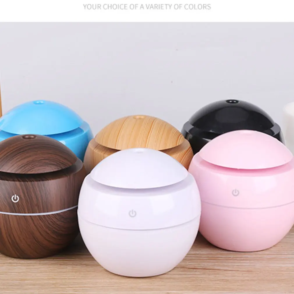 

Ultrasonic Essential Oil Diffuser With USB Household Air Humidifier Mini Mist Generator 7 Color LED Office Light