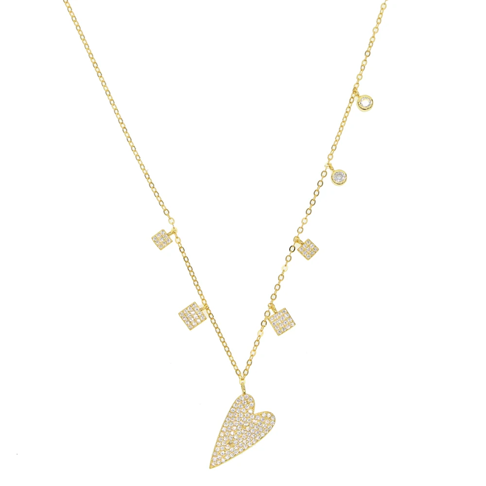 Настоящее серебро 925 пробы регулируемое ожерелье ювелирные изделия с сердцем