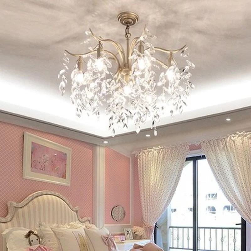 Американская классическая хрустальная люстра с 3/6/8 люстрами Светильники для