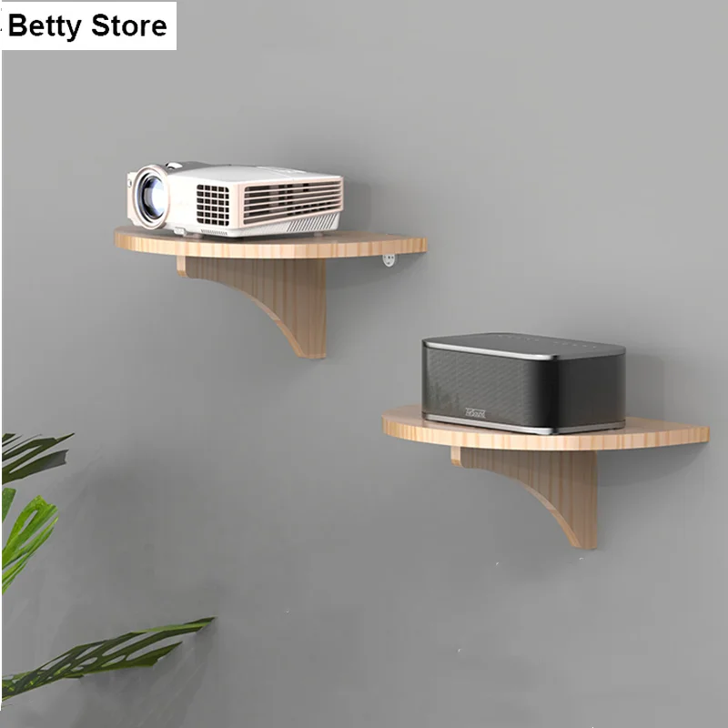 

Creativity Wooden Wall Shelf Background Wall Punch Home Storage Organization Home Decoration Handmade Storage Shelf Wall Hanging