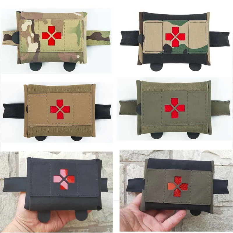 NEW Tactical Medical Pouch Med Molle Pouch Portable Military First Aid kits Bag BK/CB/RG/MC/WL