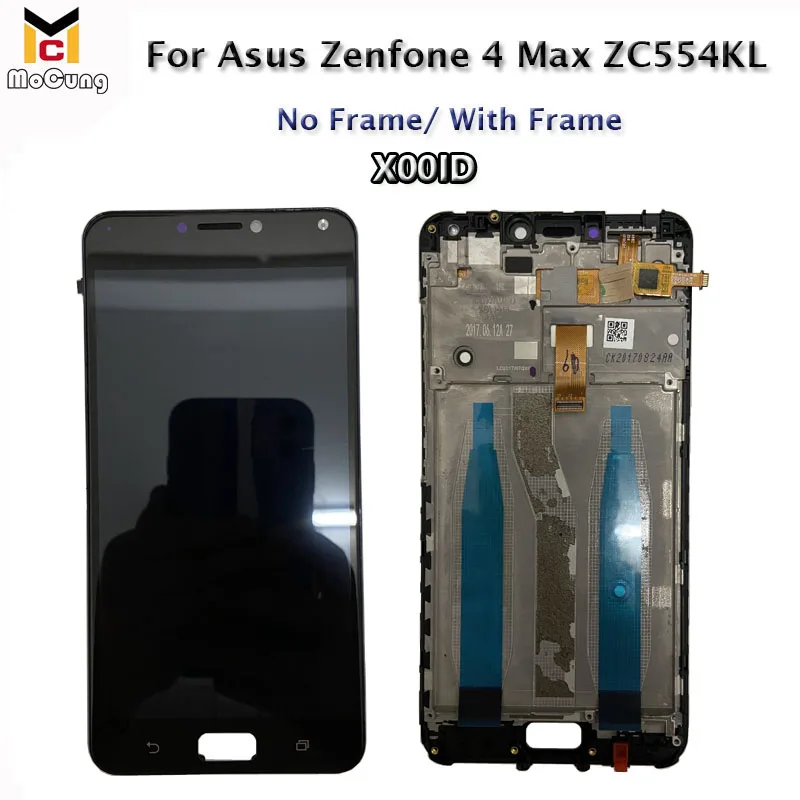 ЖК дисплей 5 дюйма для ASUS Zenfone 4 Max ZC554KL с сенсорным экраном и дигитайзером