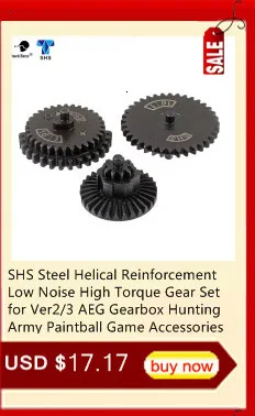 SHS Tune Up Kit ЧПУ из нержавеющей стали фрезерованный цельный сплошной цилиндр резьбовой блок встроенный поршень Охотничьи аксессуары M4
