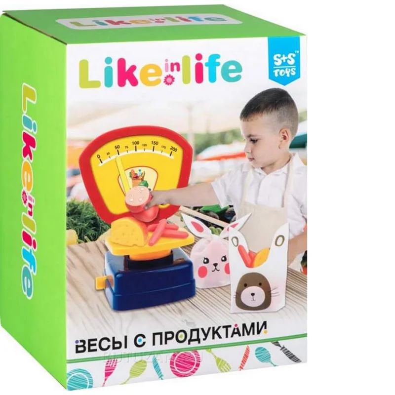 Игровой набор S+S Toys Продукты Весы с продуктами арт. 200152854|Играем в магазин| |