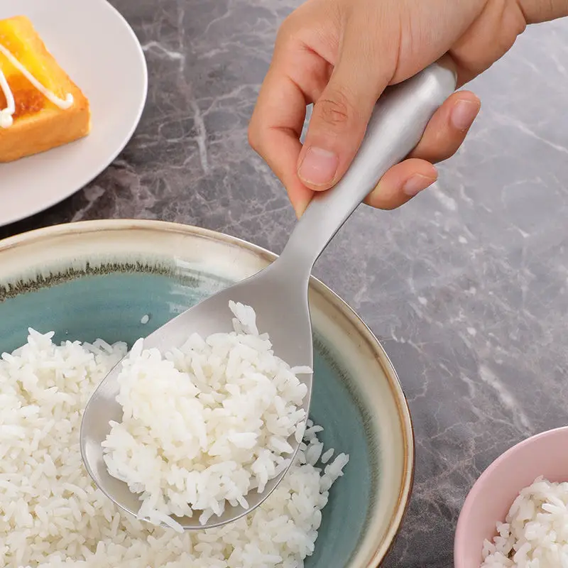 Ложка для риса из нержавеющей стали 304|Ложка риса| |