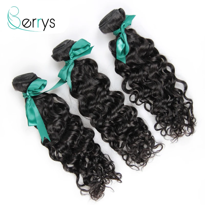 Малазийские человеческие волосы волнистые 3 шт./лот с кружевной застежкой 4x4