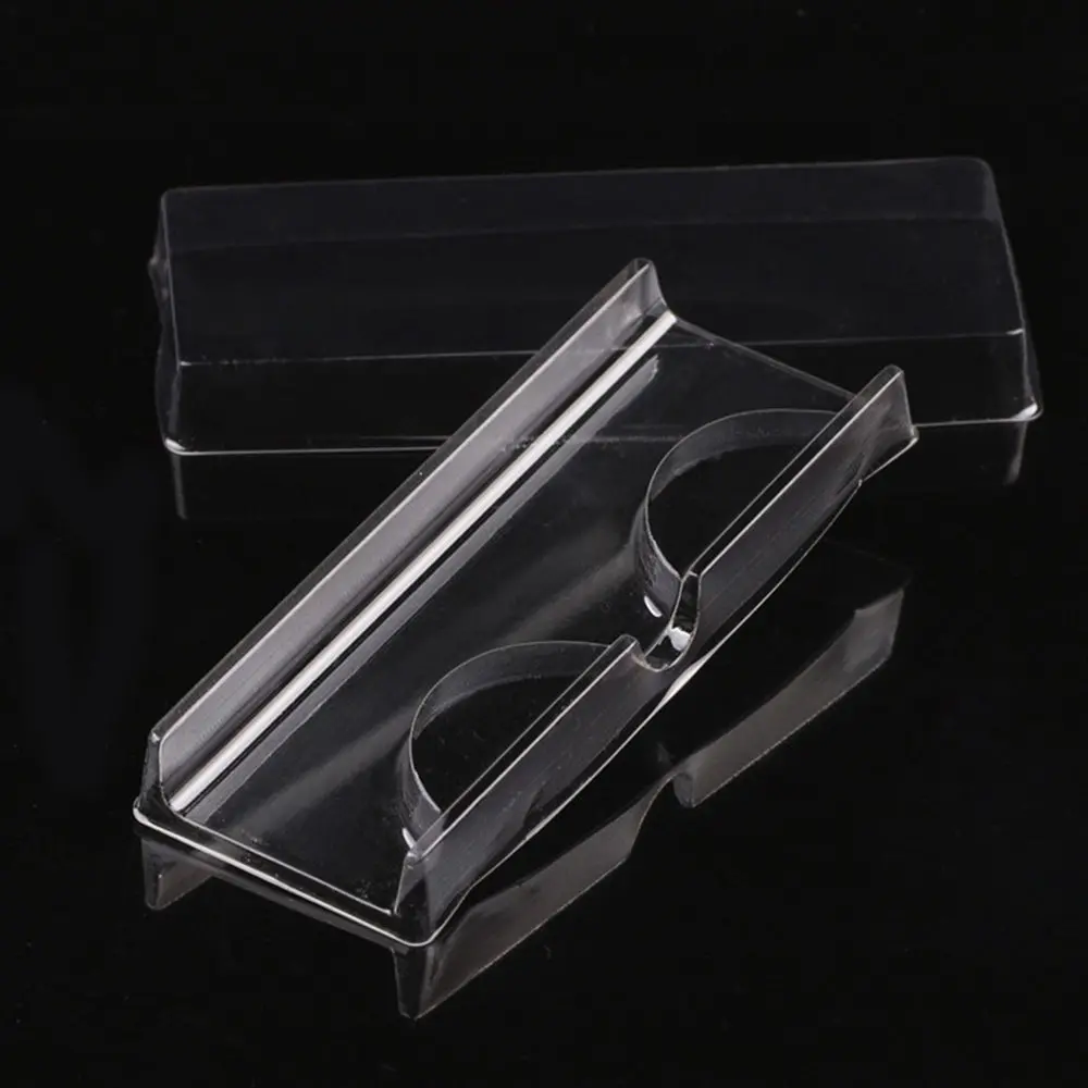 

Single Pair of Transparent Eyelashes Box (100 Per Set Sold) Transparent Plastic Eyelash Packing Box 2020 New