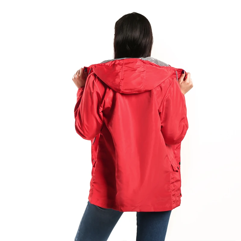 

2020 Women's Rain Jacket Wind Hood Women Jacket for Women