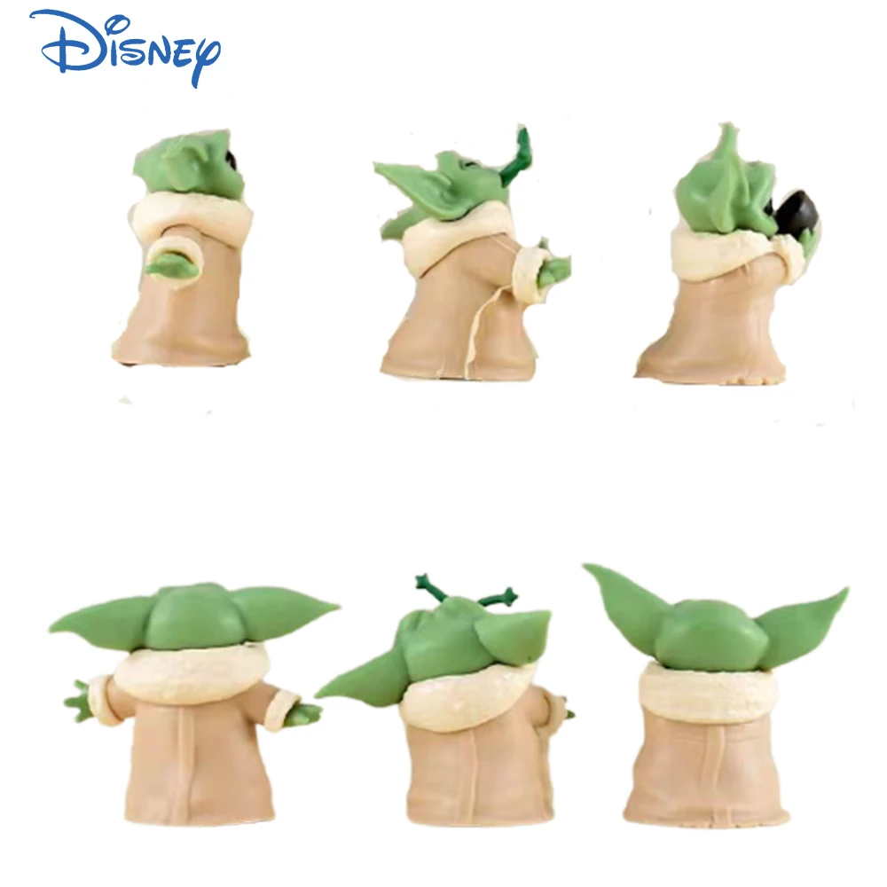 

6 см, Disney, Звездные войны, аниме вокруг малыша йода, 6 малышей, йода, кавайные игрушки, украшения, мандалор, декор персонажа, детские подарки