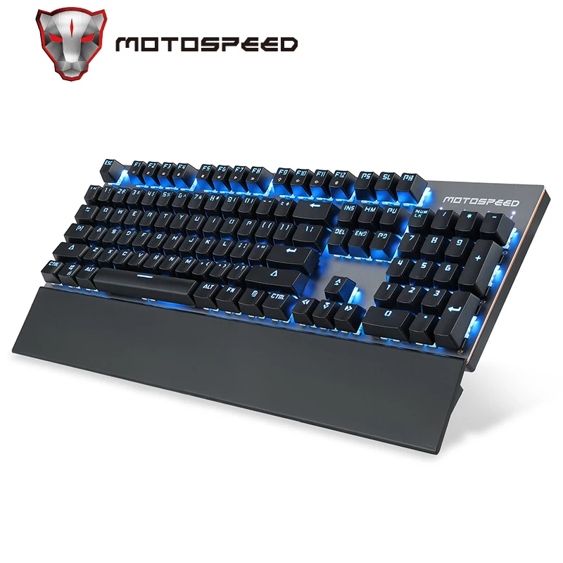Bluetooth клавиатура Motospeed GK89 Беспроводная Механическая с подсветкой 2 4 ГГц 104