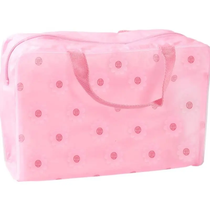 Цветочная дорожная сумка для мытья косметичка хранения с цветочным принтом