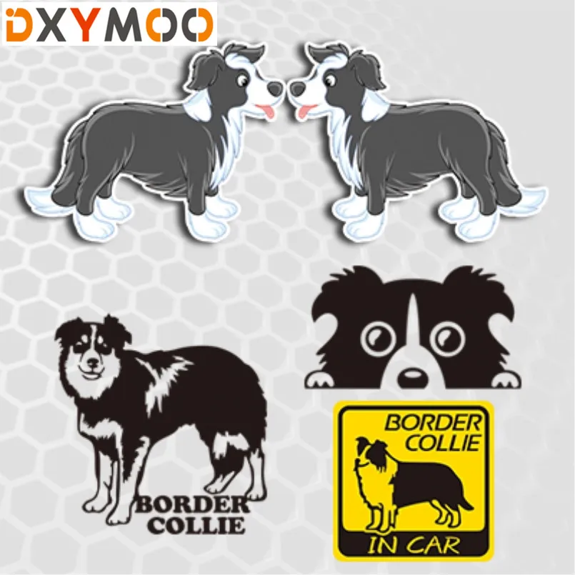 Наклейка на окно автомобиля с изПредупреждение жением животных семьи друга