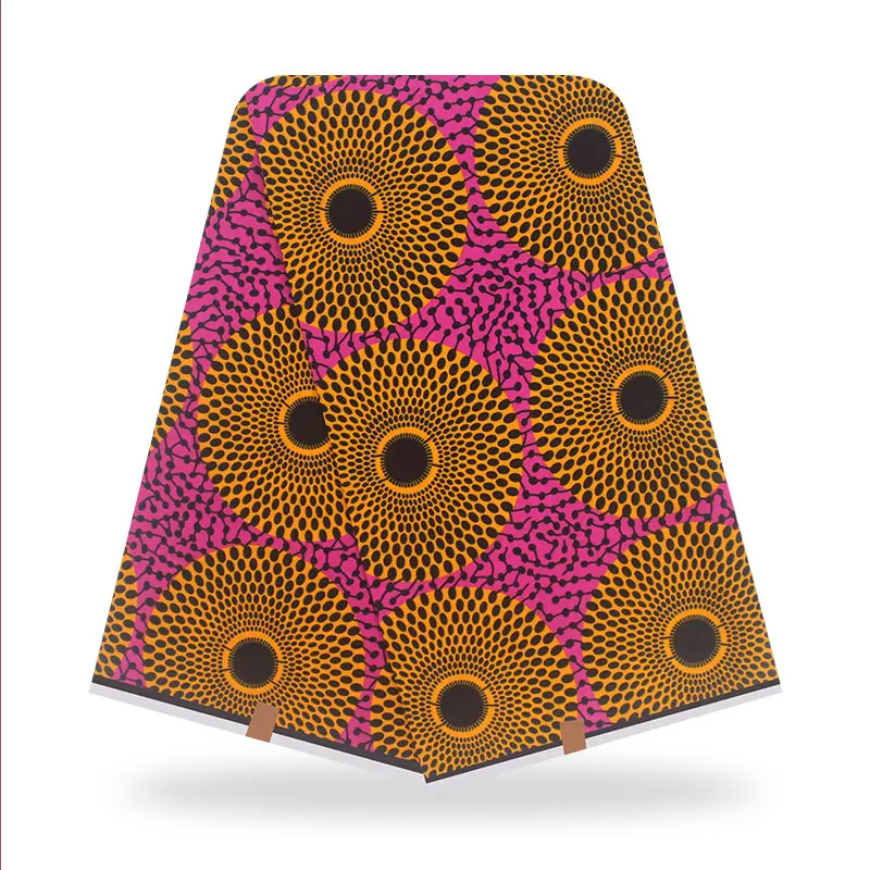 Новое поступление 2020 гарантированно настоящий воск африканская Анкара Гана 6