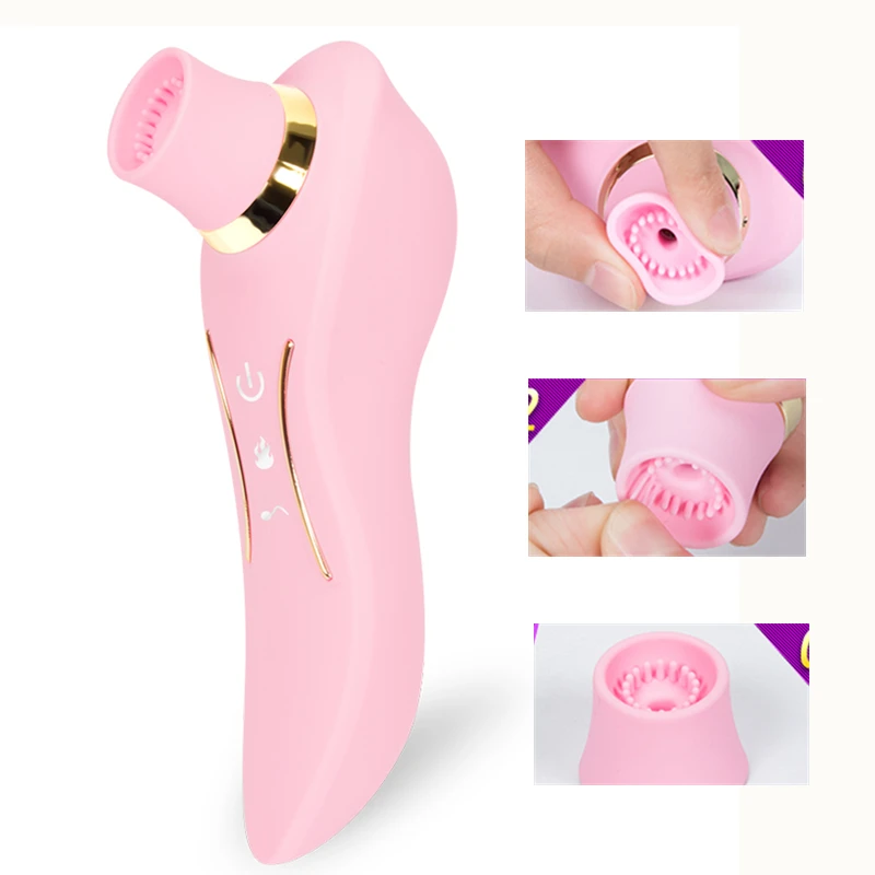 Клиторальный стимулятор вибратор для Для женщин на присосках клитора Вибраторы