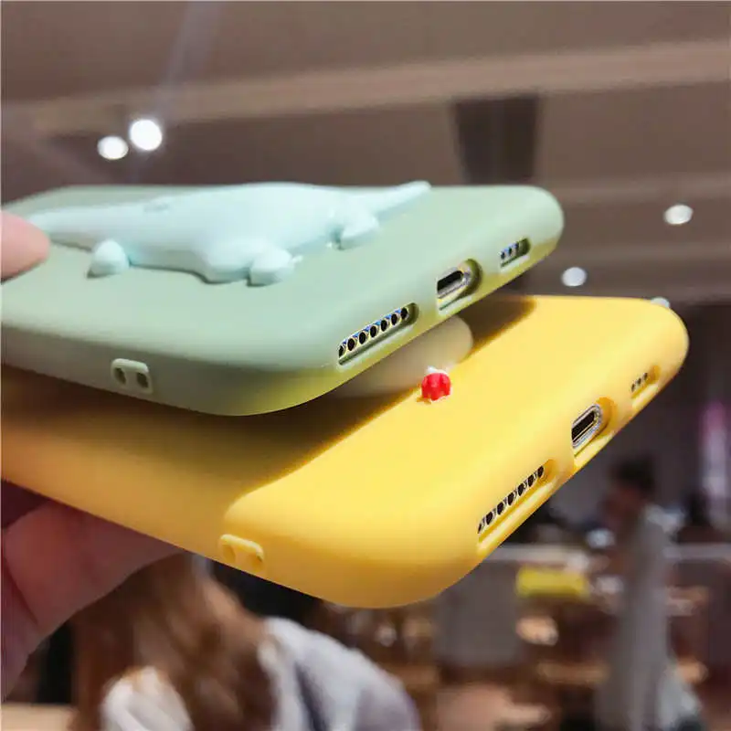 

Cute Cartoon Dinosaur Chicken soft case For Huawei Honor 20 Pro 9X 20s 20i 10i play p smart 2019 cover honor 8x 8c 10 9 8 lite