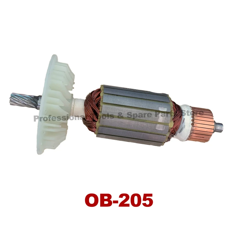

AC 220V Armature Rotor Anchor Replacement for OUBAO Drilling Machine OB-205 Drilling Rig Rotor Power Tool Repair Parts