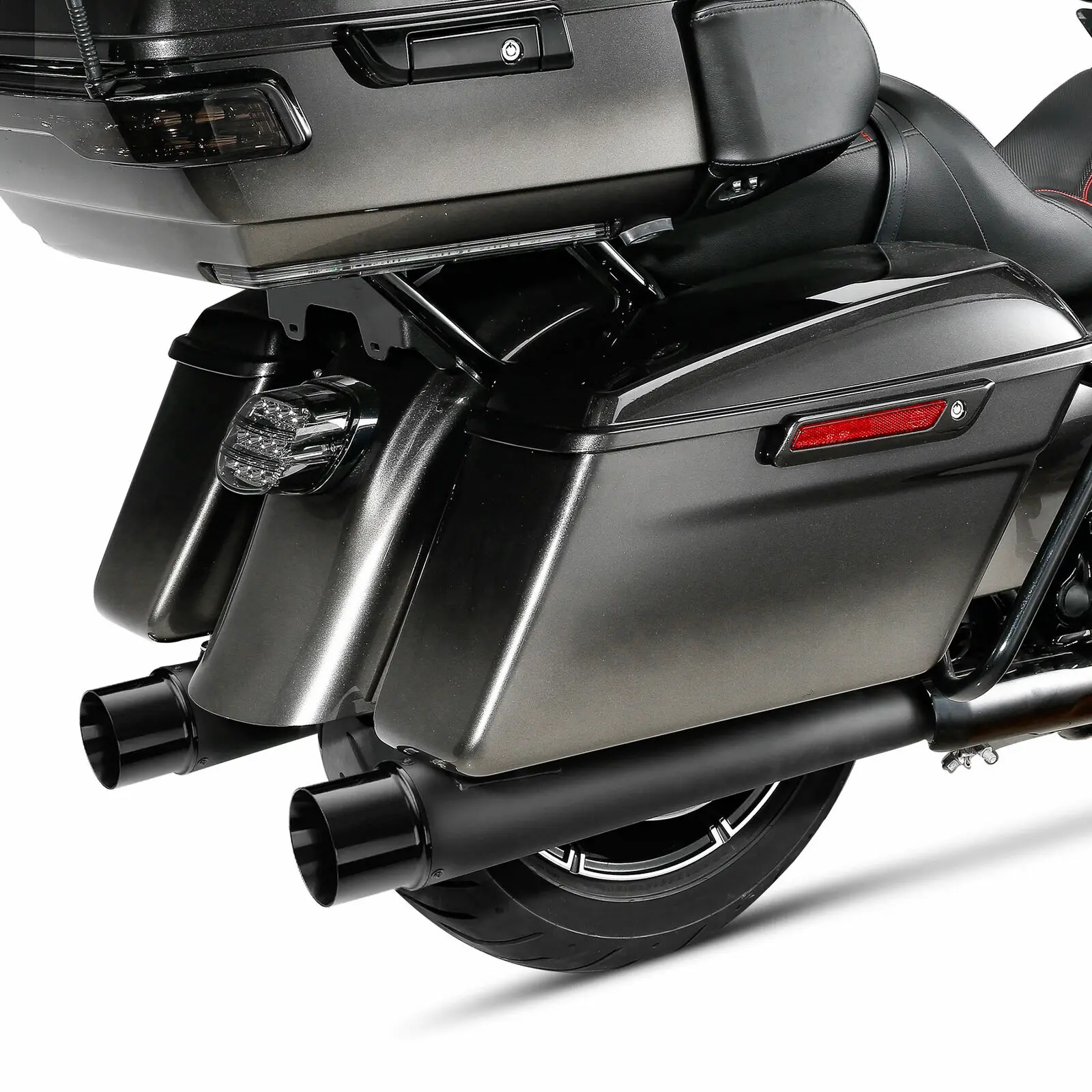 Выхлопные трубы для мотоцикла МегаФон без застежки моделей Harley Touring Road King с