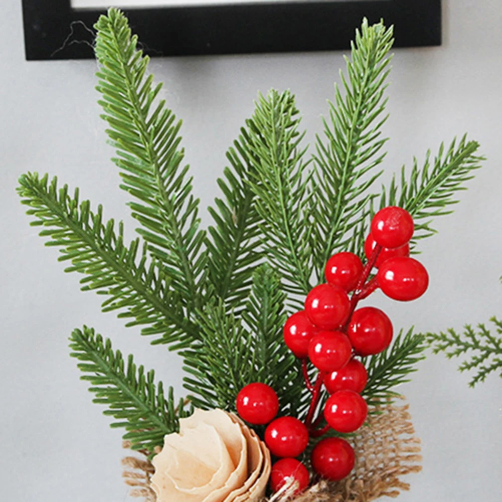 Новогоднее мини искусственное украшение для рождественской елки настольное