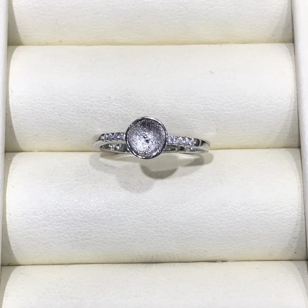 Высокое качество Шарм открытый Регулируемые Пустые Настройки кольца