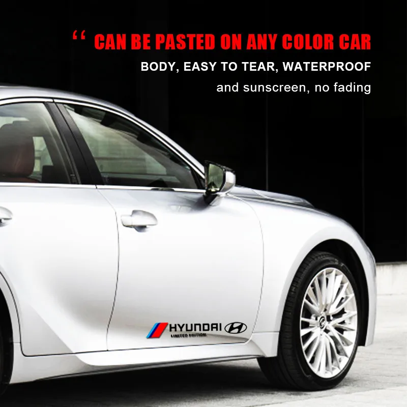 Наклейки на боковые двери стильные персонализированные аксессуары для
