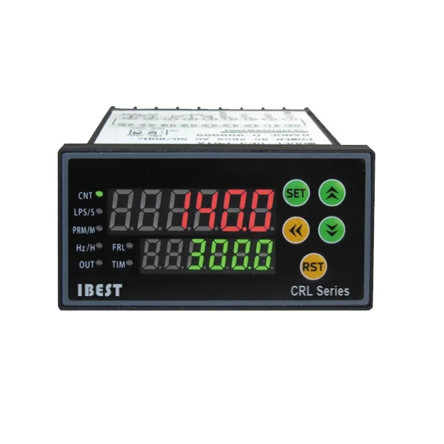 

Digital 2-channel Preset Timer Relay Count Down or Up/ 4 digit LED Display 12V/24V DC Or AC 220V (IBEST)