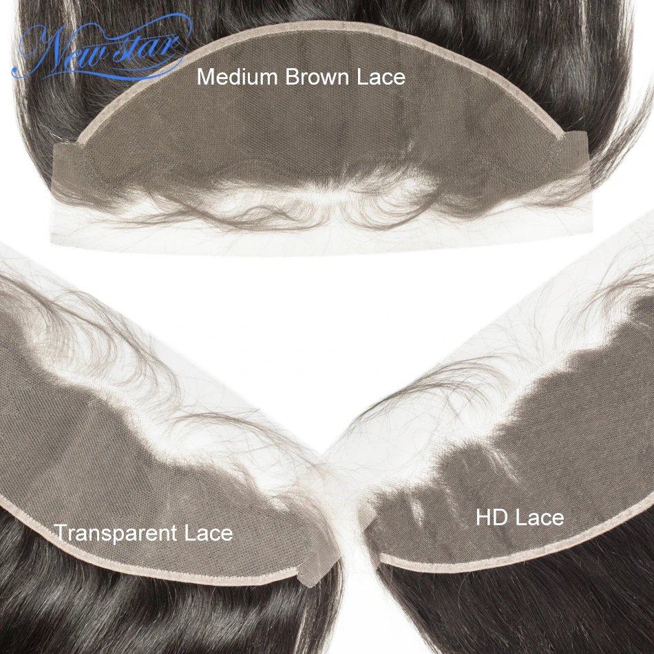 HD фронтальная волна шнурка тела новая звезда девственные человеческие волосы