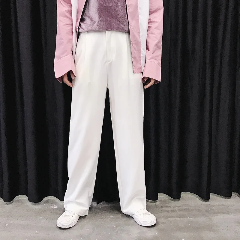 Брюки мужские/женские прямые в стиле хип-хоп | Мужская одежда