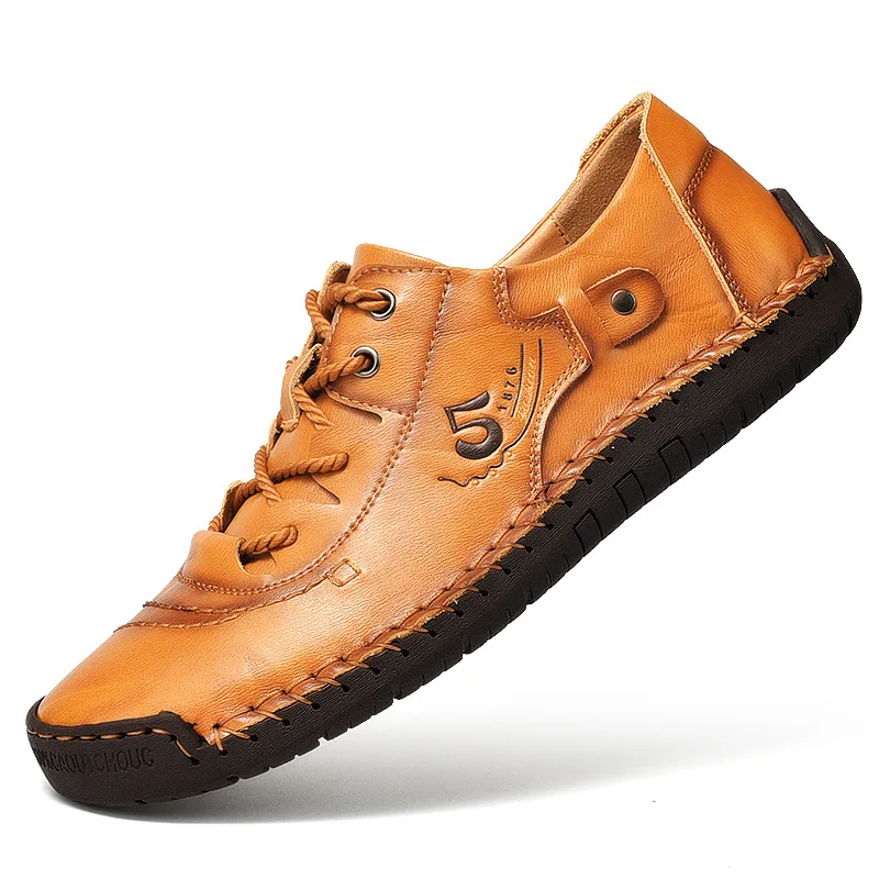 

Men's Loafers Men's Shoes 2021 New Business Casual Shoes Men's Fashion Cattlehide Leather plus Size Casual Leather Shoes Driving