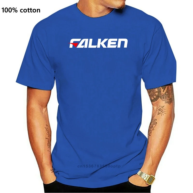 Футболка с шинами FALKEN гоночная футболка NHRA|Мужские футболки| |