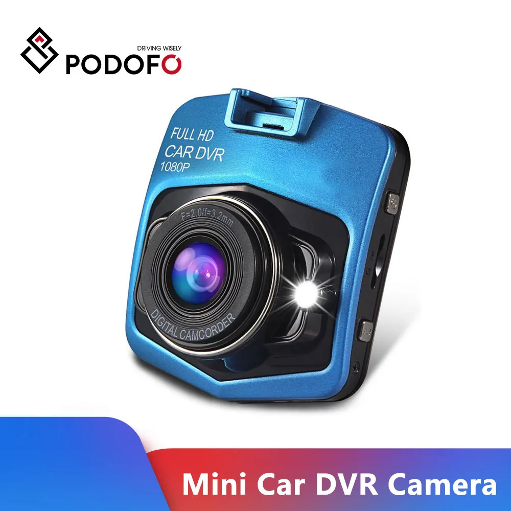 Podofo Видеорегистраторы для автомобилей автомобиля Камера Регистраторы Wi Fi камера