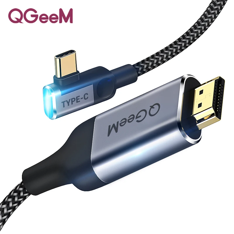 USB C к HDMI Кабель-адаптер 4 К 1080 P 60 Гц USB Type C к HDMI 2.0 кабель Thunderbolt 3 кабель для Macbook Huawei Mate10 Sumsang S8