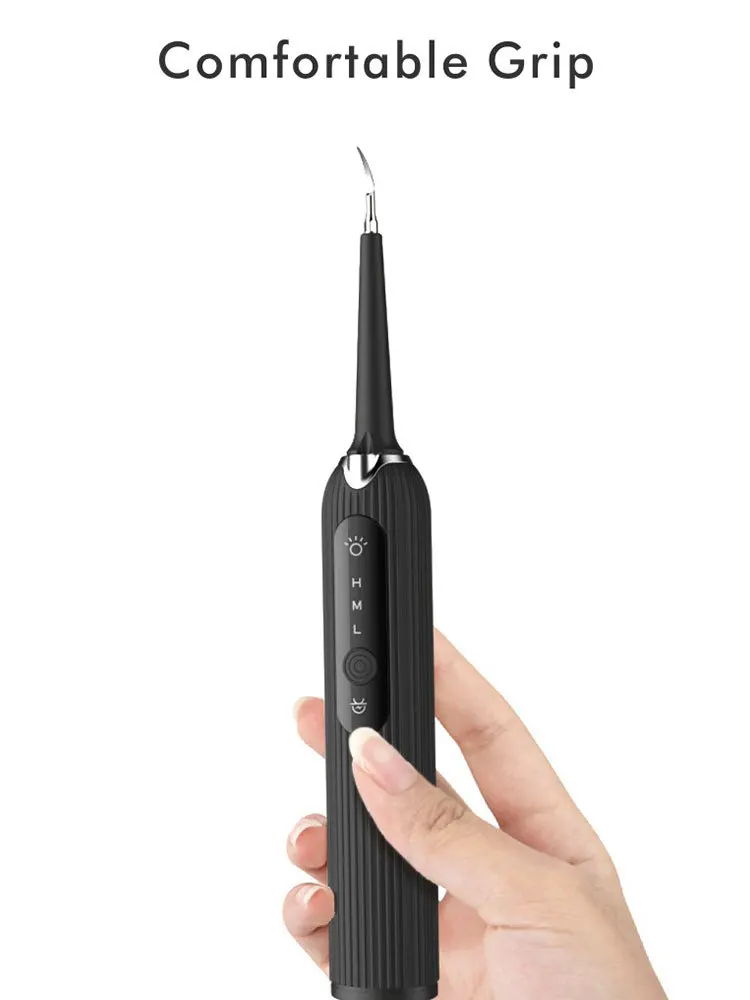 

Electric Ultrasonic Dental Scaler With Toothbrush Head Cleaning Stains Tartar Removal Tooth Calculus Teeth Whitening Oral Care